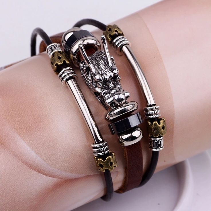 Bracelets en Cuir