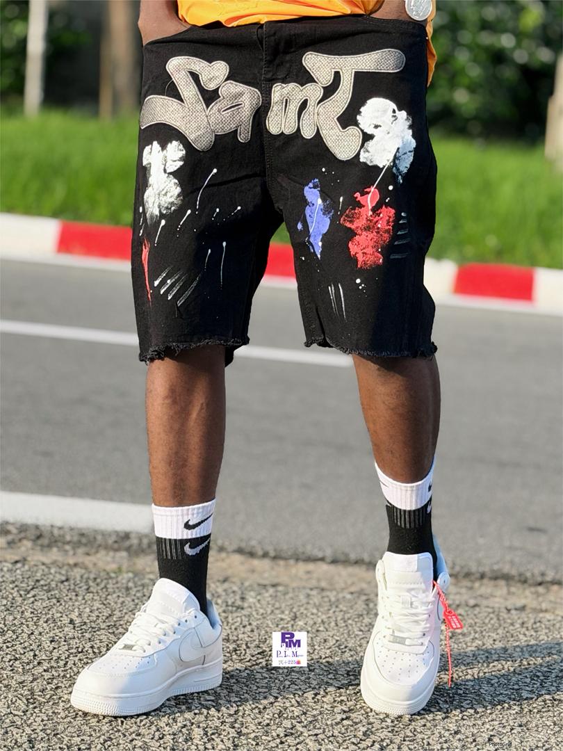 Short homme streetwear tendance à vendre