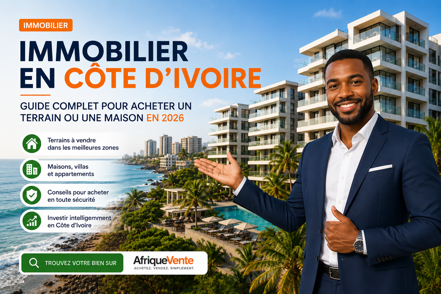 Immobilier en Côte d’Ivoire : Guide Complet pour Acheter un Terrain ou une Maison en 2026